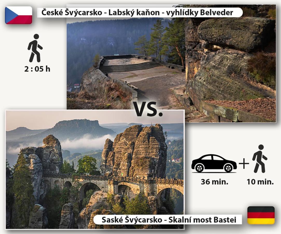 Pension Pod Skalou Hrensko Luaran gambar